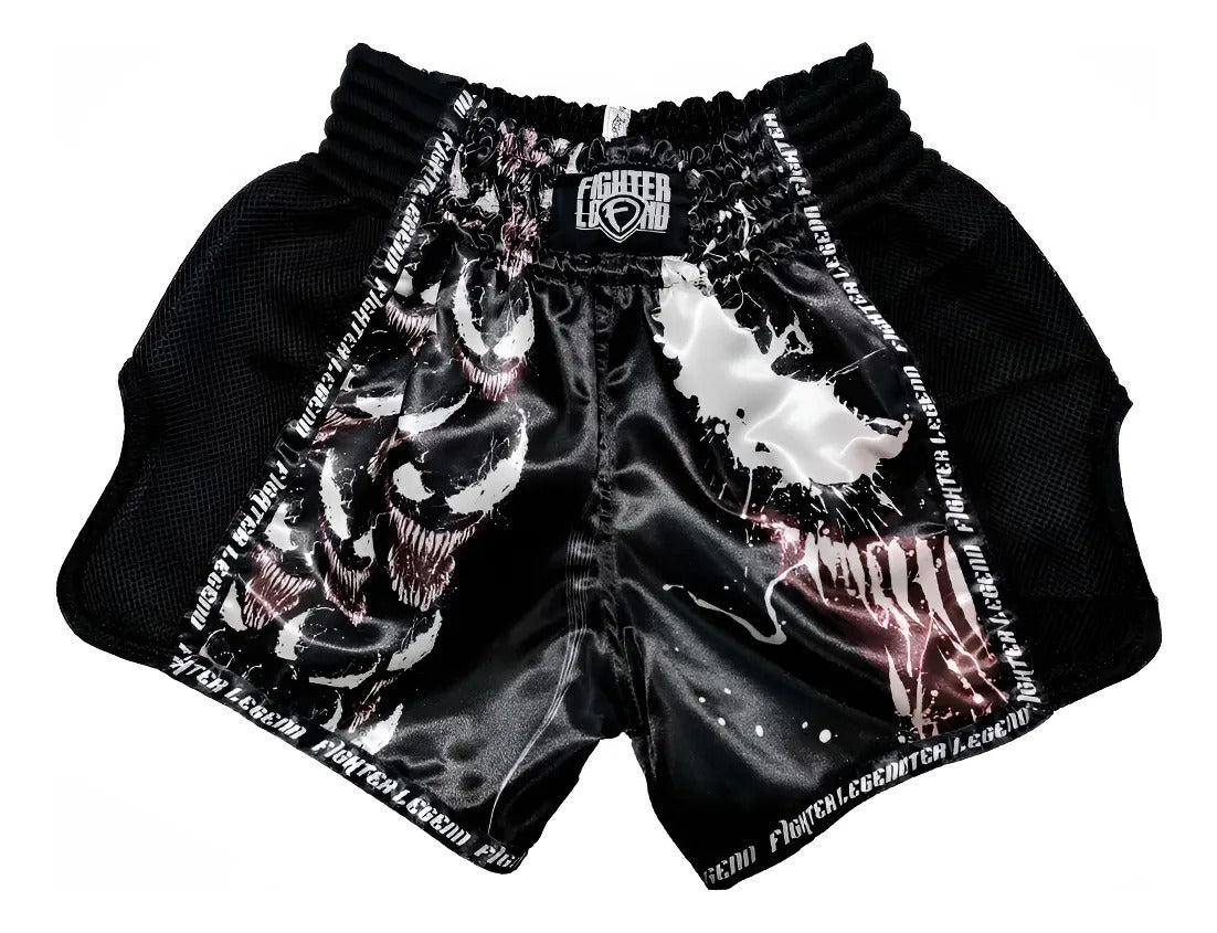 Short de Muay Thai Fighter Legend Chico/Mediano