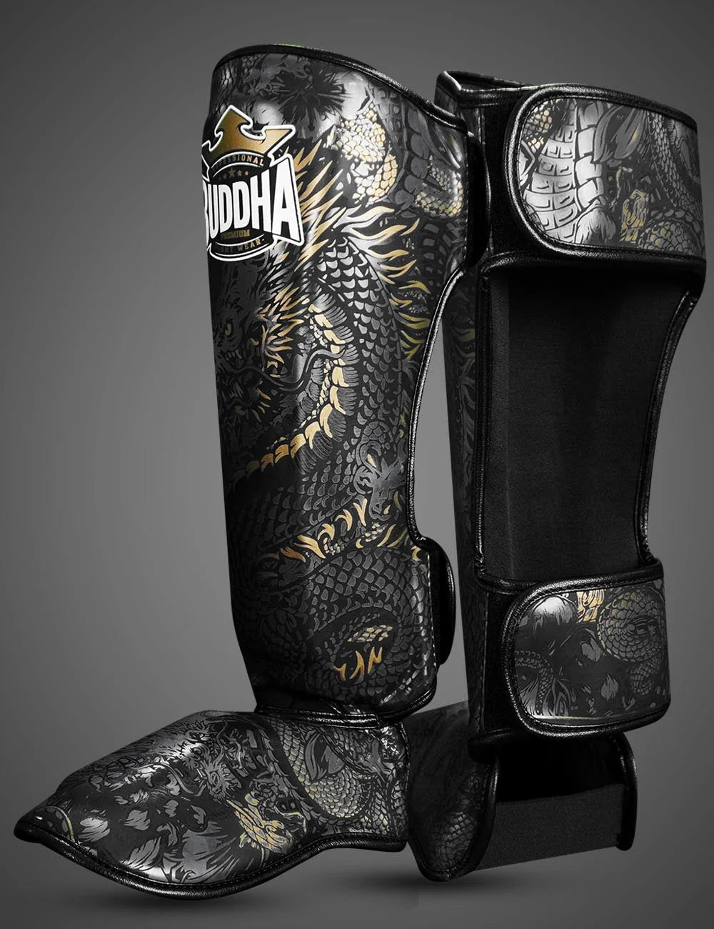 Espinilleras de Muay Thai Buddha Dragon