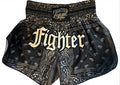 Short de Muay Thai Fighter Legend Paliacate Thai Negro