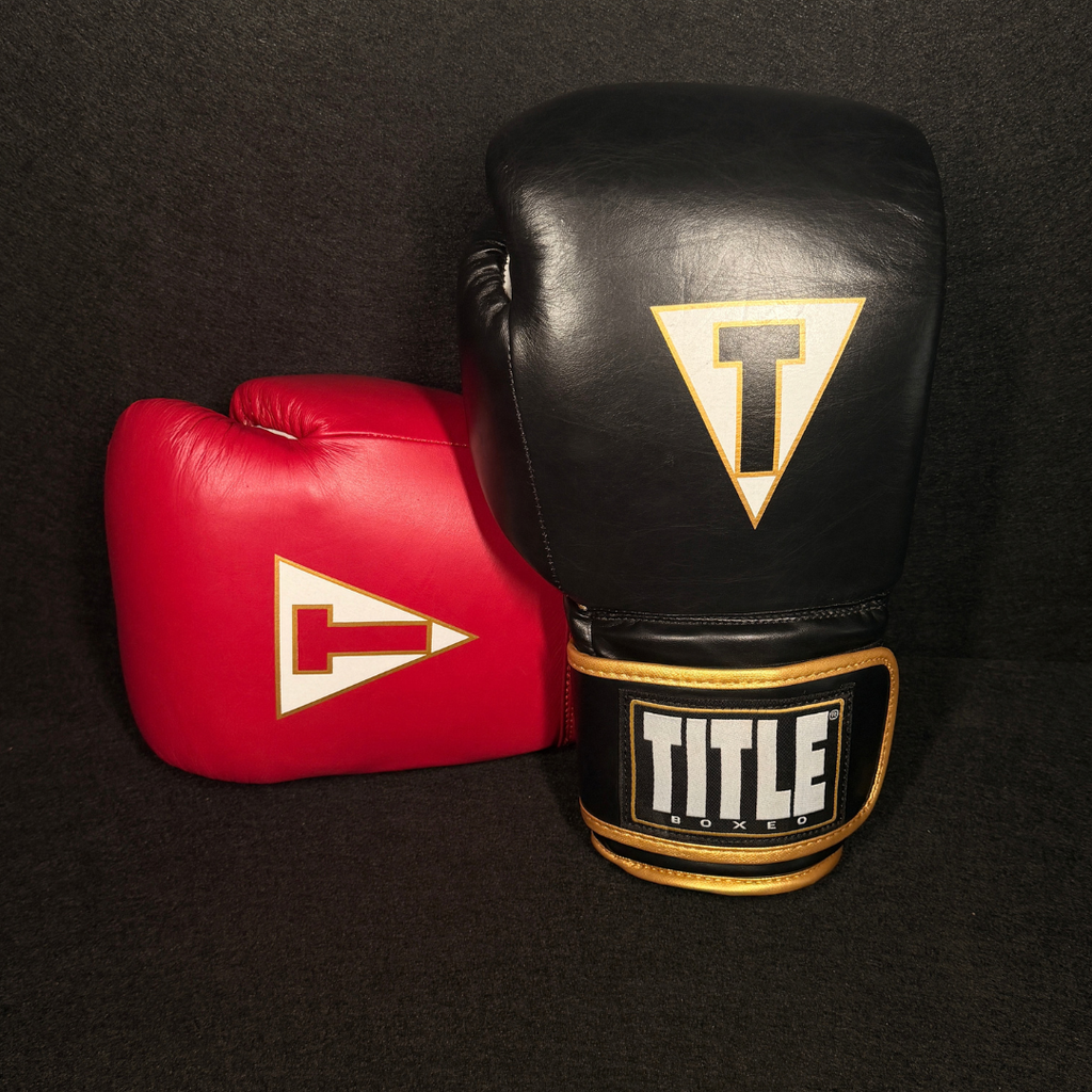 Guantes de boxeo de Piel Title Mexican