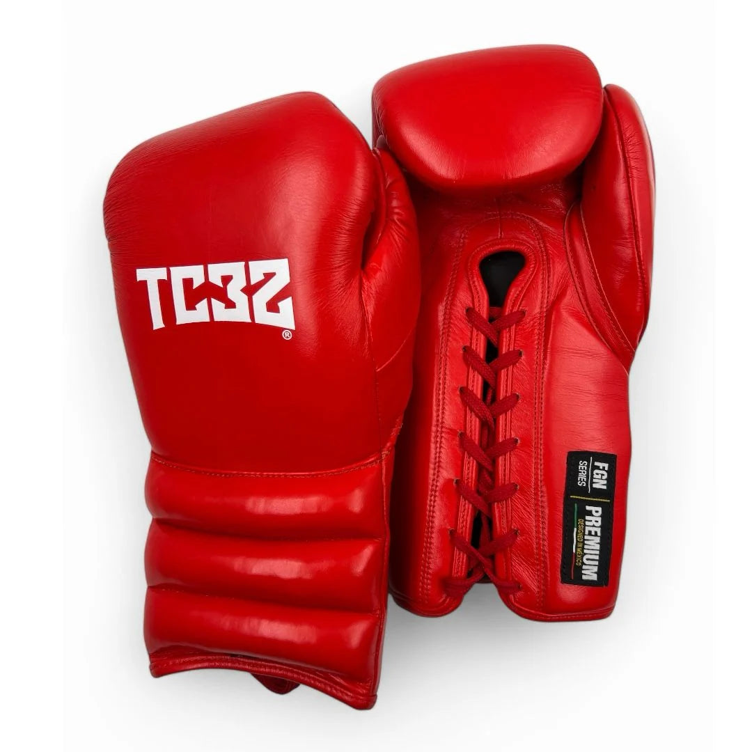 Guantes de piel TC32 FGN Pro cierre de cuerda