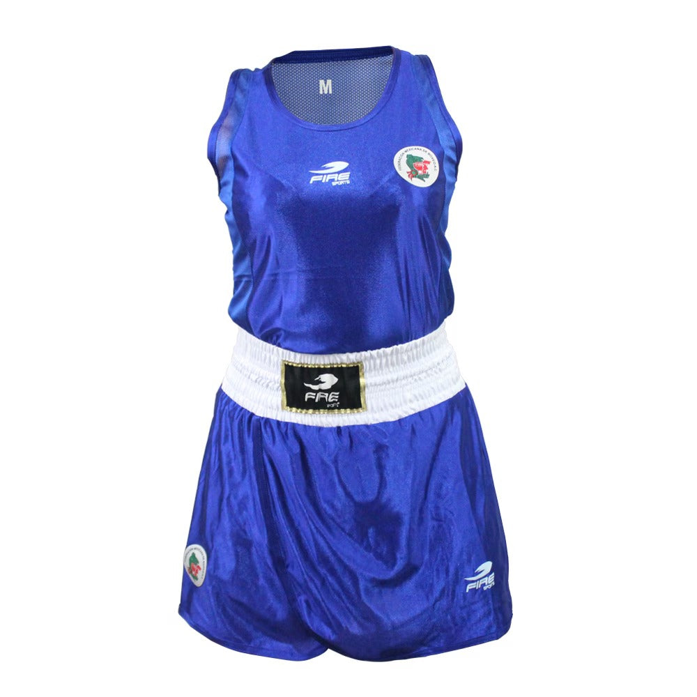 Uniforme de boxeo olimpico FireSports femenino