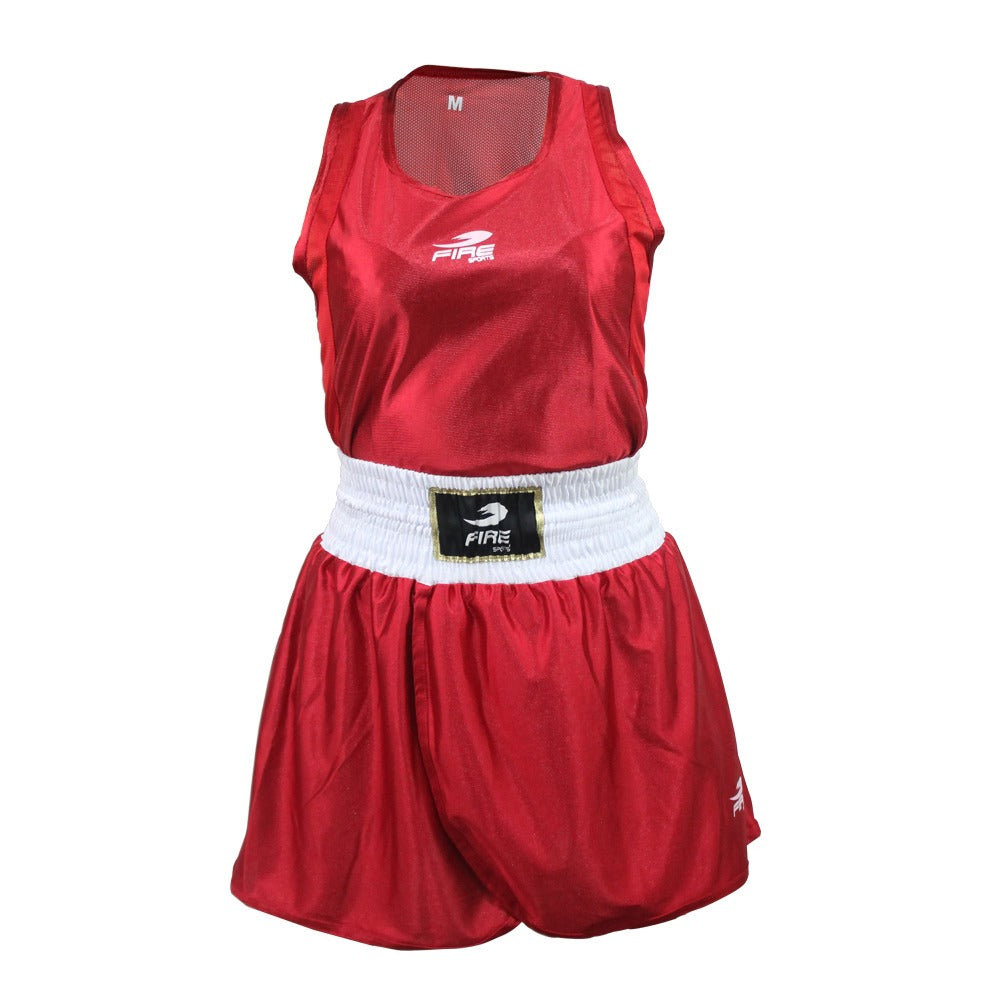 Uniforme de boxeo olimpico FireSports femenino