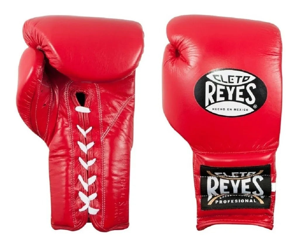 Guantes de piel Cleto Reyes cierre de agujeta