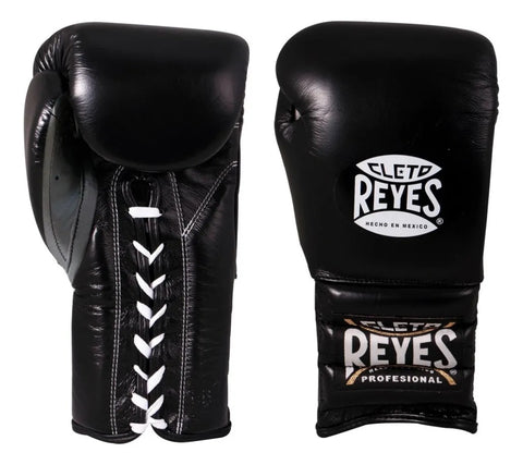Guantes de piel Cleto Reyes cierre de agujeta