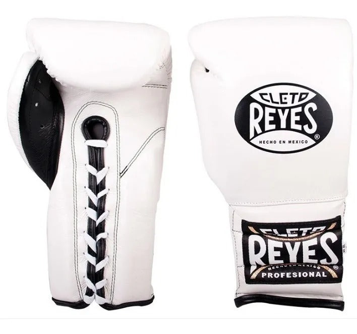 Guantes de piel Cleto Reyes cierre de agujeta