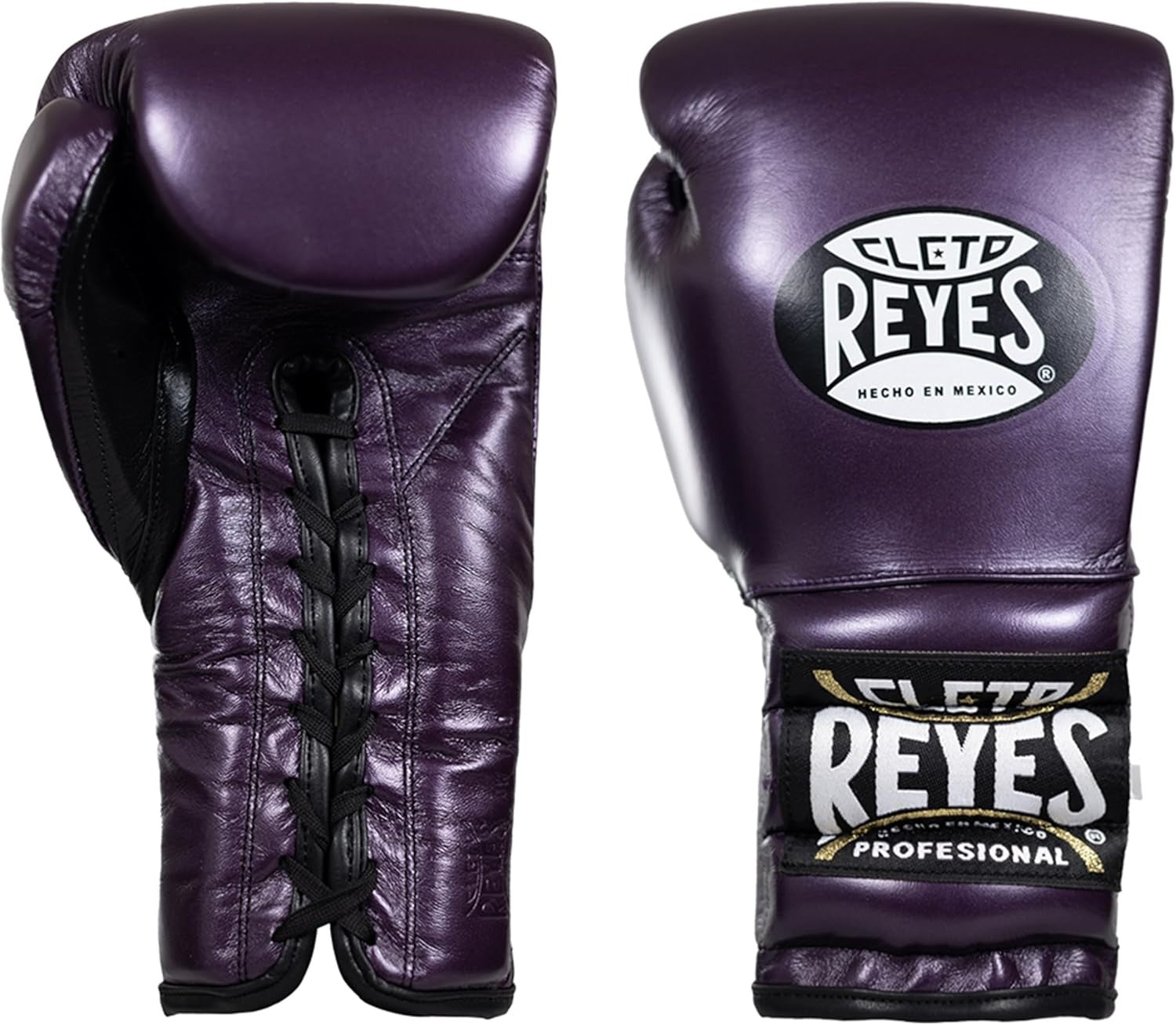 Guantes de piel Cleto Reyes cierre de agujeta