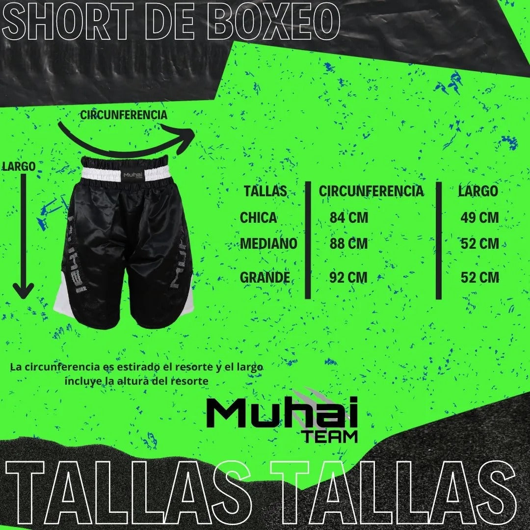 Short de boxeo Muhai
