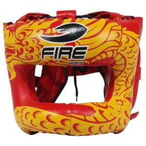 Careta de piel con barra Firesports