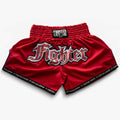 Short de Muay Thai Fighter Legend FL Rojo
