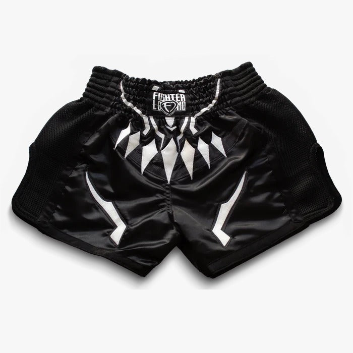 Short de Muay Thai Fighter Black Panther