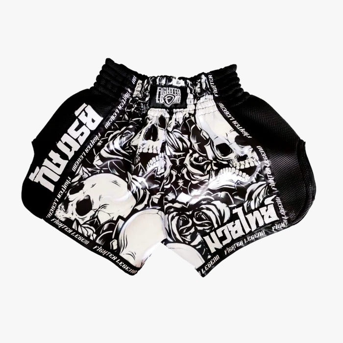 Short de Muay Thai Fighter Calaveras