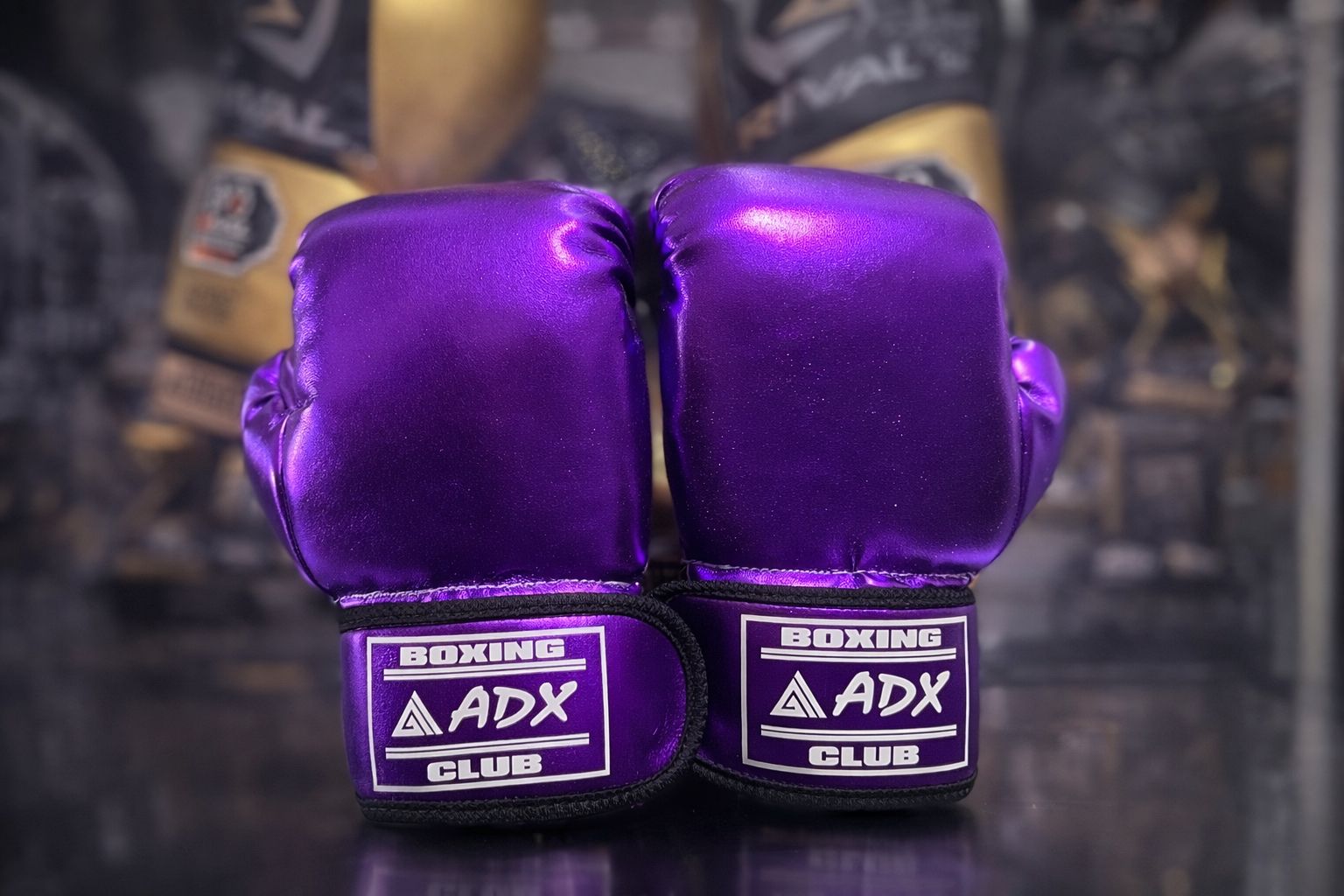 Guantes de Boxeo ADX PU Infantil metálico