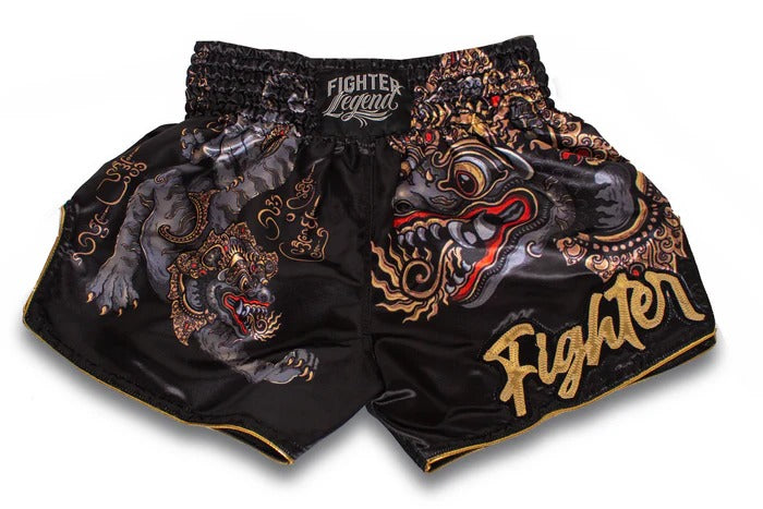 Short de Muay Thai Fighter Legend Chico/Mediano