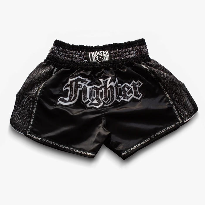 Short de Muay Thai Fighter Legend Chico/Mediano