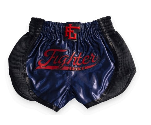 Short de Muay Thai Fighter Slim AzulB
