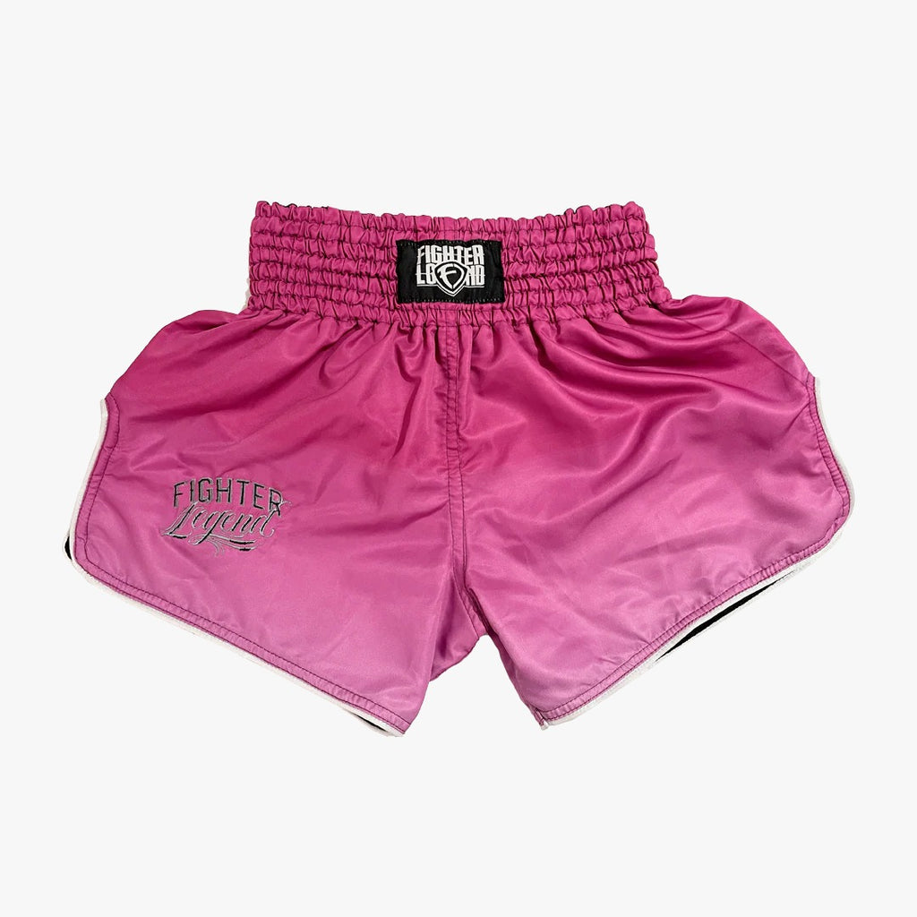 Short de Muay Thai Fighter Legend Rosa
