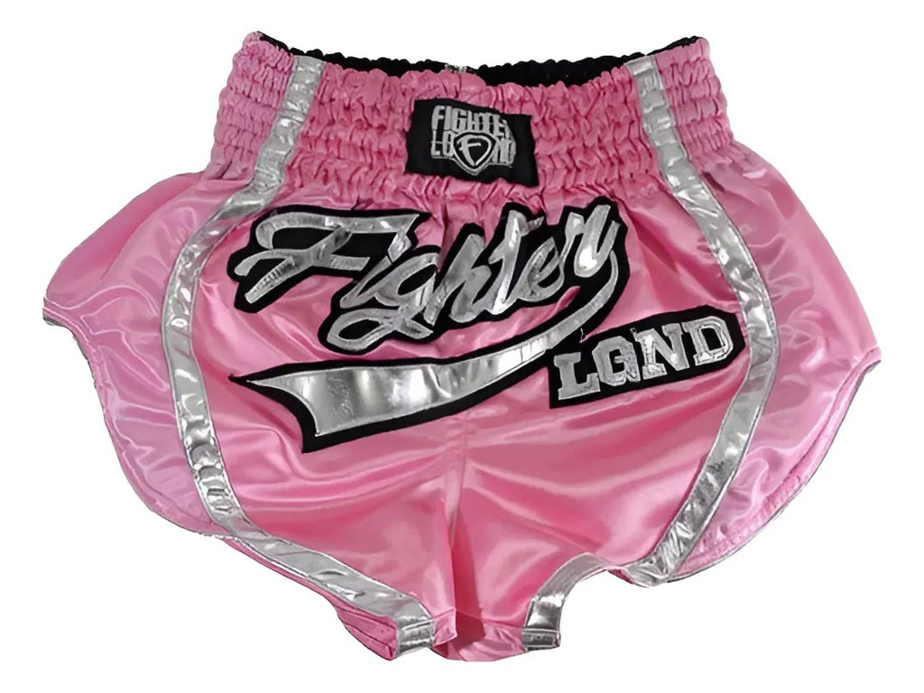 Short de Muay Thai Fighter Legend Rosa