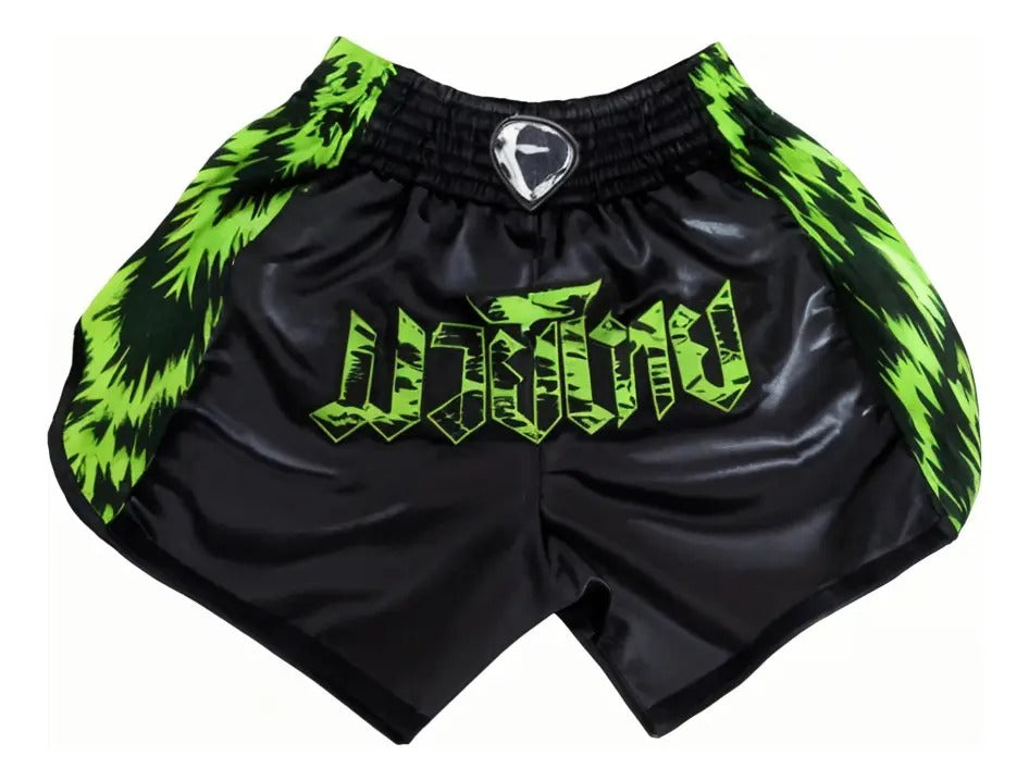 Short de Muay Thai Fighter Legend PSY Green