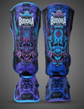 Espinilleras de Muay Thai Buddha Luzbel